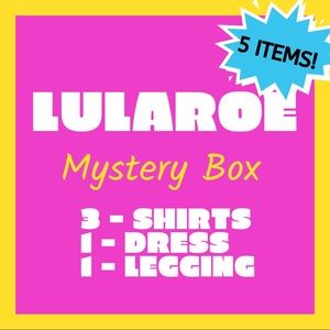 Lularoe Mystery Box Sz M Reseller Lot of 5 Items